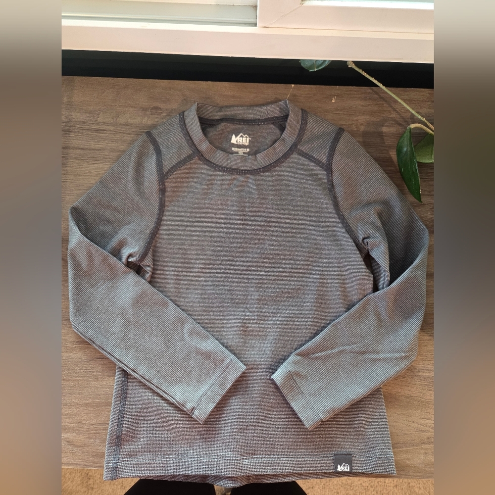 REI Kids Charcoal Baselayer